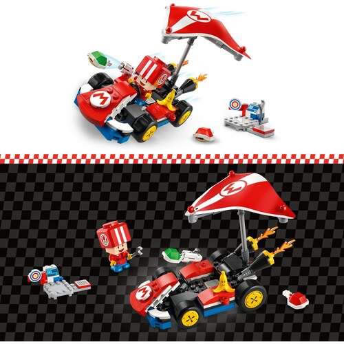 Super Mario Mario Kart Kart Estándar Lego