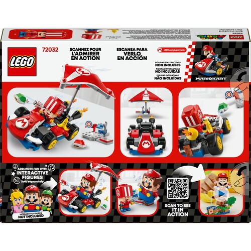 Super Mario Mario Kart Kart Estándar Lego