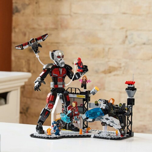 Súper Héroes Batalla de Capitán América Civil War Lego