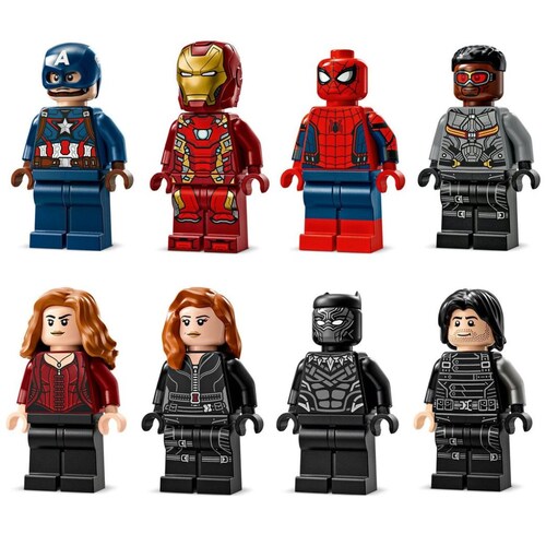 Súper Héroes Batalla de Capitán América Civil War Lego
