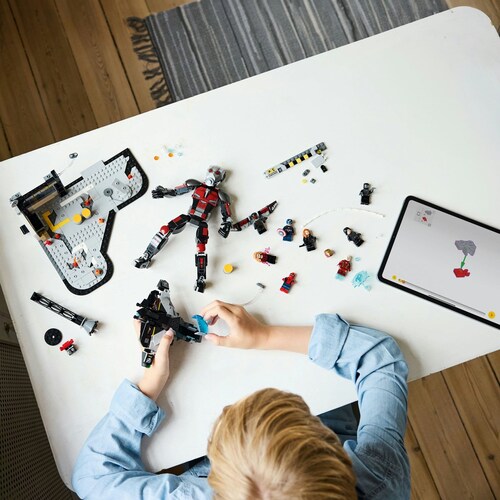 Súper Héroes Batalla de Capitán América Civil War Lego