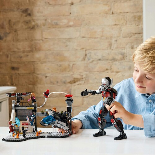 Súper Héroes Batalla de Capitán América Civil War Lego