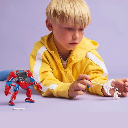 Super Héroes Armadura de Spider Man Vs Anti Venom Lego