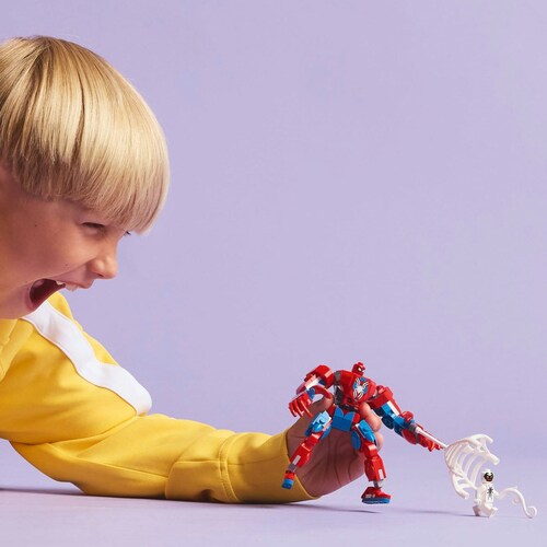 Super Héroes Armadura de Spider Man Vs Anti Venom Lego
