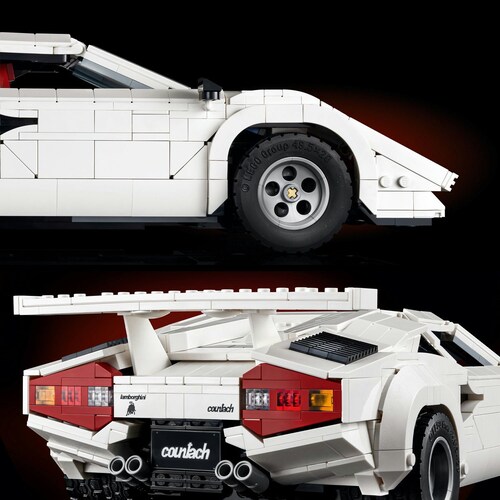 Icons Lamborghini Countach 5000 Quattrovalvole Lego