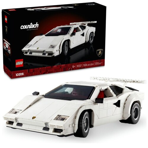 Icons Lamborghini Countach 5000 Quattrovalvole Lego