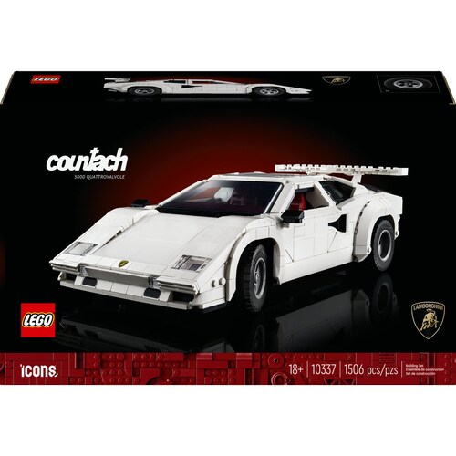 Icons Lamborghini Countach 5000 Quattrovalvole Lego