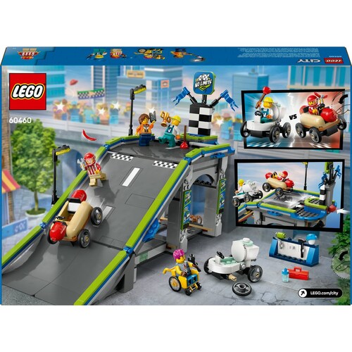 City Rampa de Aceleracion para Autos de Carreras Lego