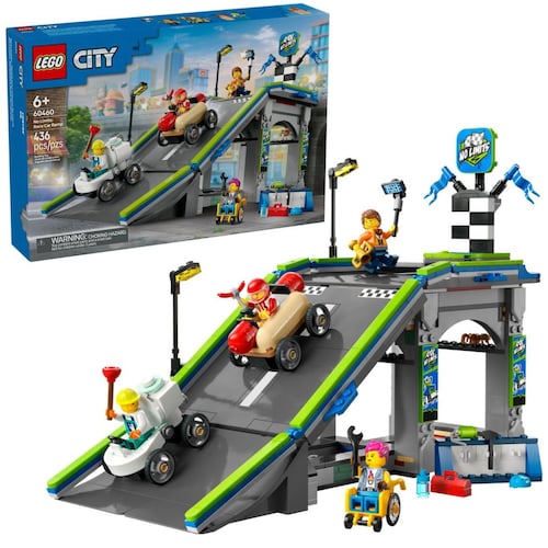 City Rampa de Aceleracion para Autos de Carreras Lego