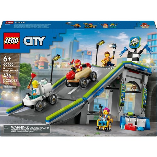 City Rampa de Aceleracion para Autos de Carreras Lego