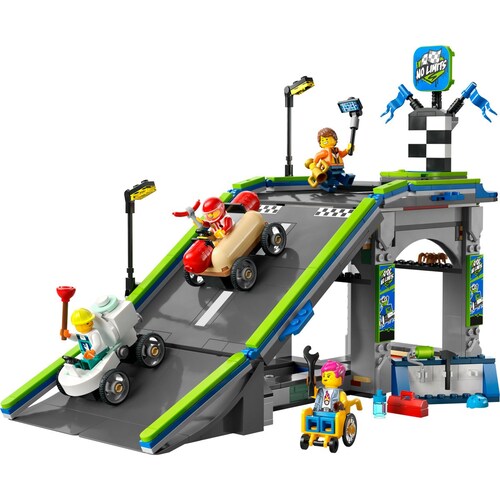 City Rampa de Aceleracion para Autos de Carreras Lego