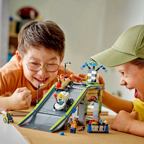 City Rampa de Aceleracion para Autos de Carreras Lego