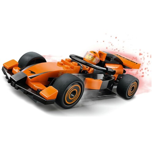 City Piloto de F1 con Auto de Carrera Mclaren