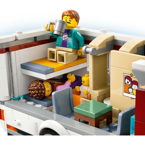 City Casa Rodante Aventurera de Vacaciones Lego