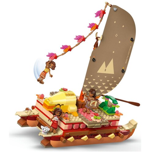 Disney Canoa de Aventuras de Moana Lego