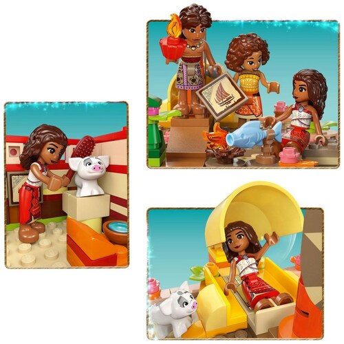 Disney Canoa de Aventuras de Moana Lego