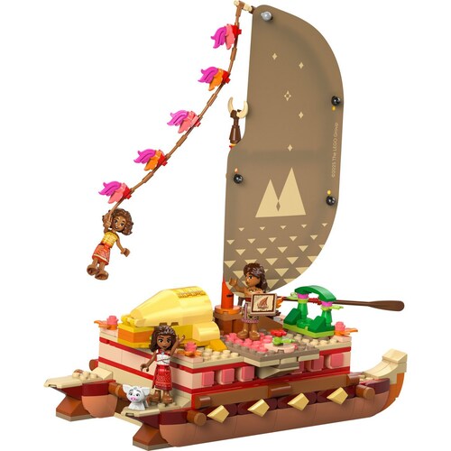 Disney Canoa de Aventuras de Moana Lego