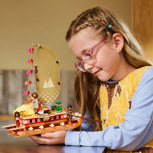 Disney Canoa de Aventuras de Moana Lego