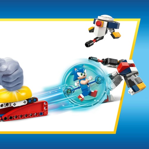 Sonic Batalla de Sonic en la Fogata Lego