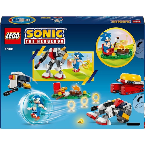 Sonic Batalla de Sonic en la Fogata Lego