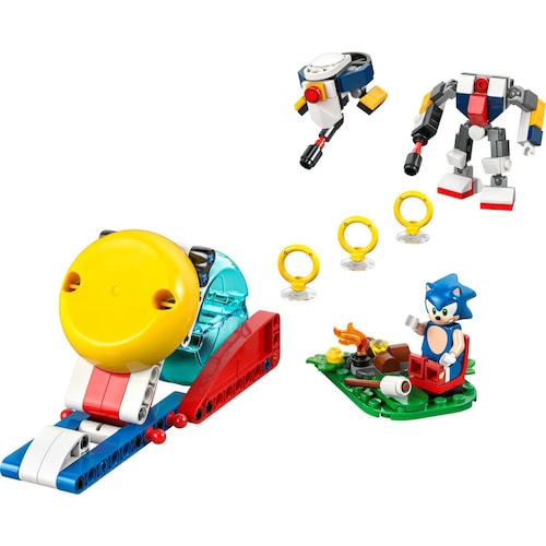Sonic Batalla de Sonic en la Fogata Lego