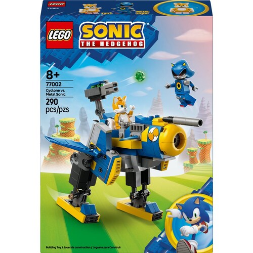 Sonic The Hedgehog Ciclón Vs. Metal Sonic