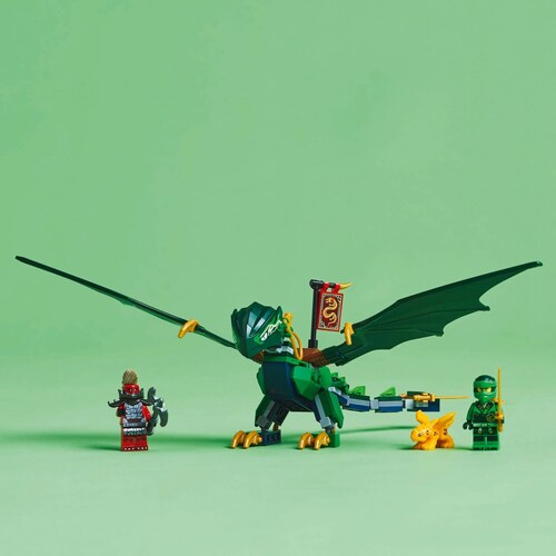 Ninjago Dragónn Verde Del Bosque de Lloyd