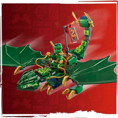 Ninjago Dragónn Verde Del Bosque de Lloyd
