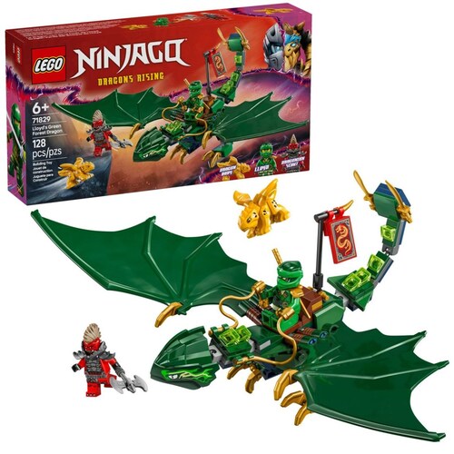 Ninjago Dragónn Verde Del Bosque de Lloyd