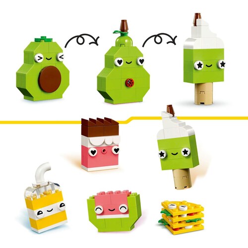Lego Classic Amigos Nutritivos Creativos