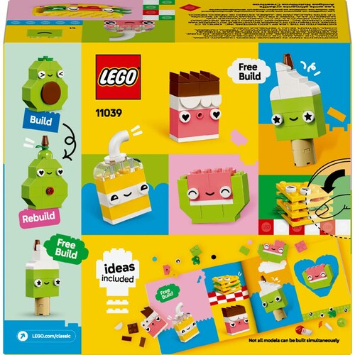 Lego Classic Amigos Nutritivos Creativos