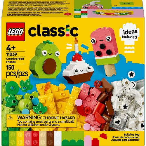 Lego Classic Amigos Nutritivos Creativos