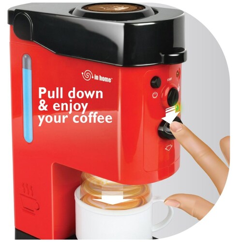 Juego Cafetera de Cápsulas con Luz y Sonido Red Box