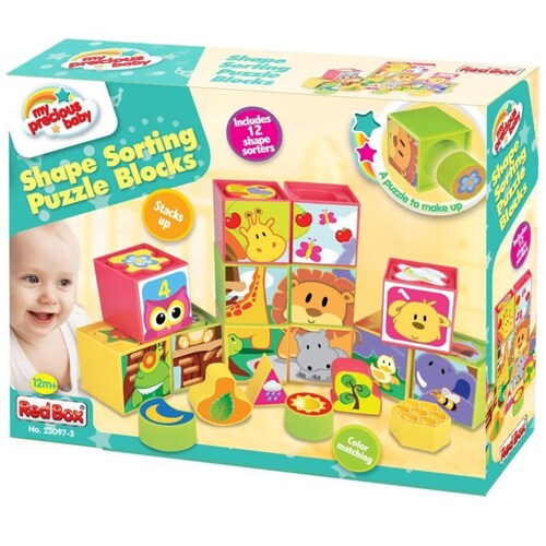 Cubo Rompecabezas para Bebé Red Box