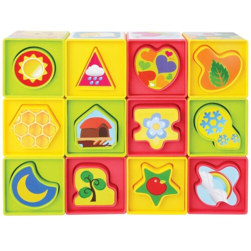 Cubo Rompecabezas para Bebé Red Box