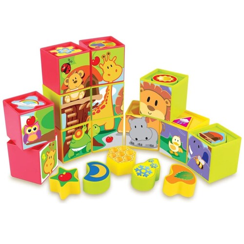 Cubo Rompecabezas para Bebé Red Box