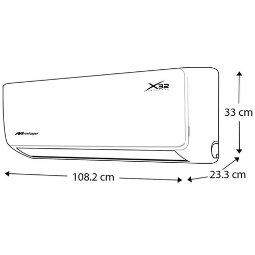 Mini Split Inverter Setcwf261E Blanco Sf 2Ton 230V Mirage