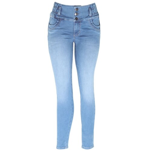 Jeans Skinny Fit Ciclon Jeans 3 Botones para Mujer