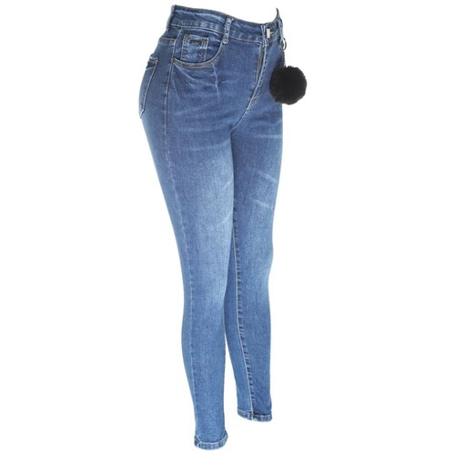 Jeans Skinny Fit Ciclon Jeans 1 Botón para Mujer