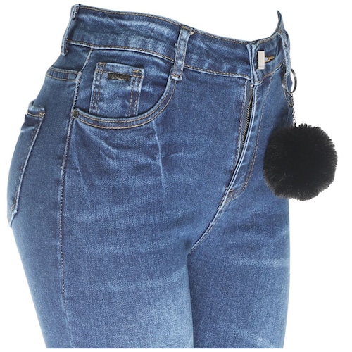Jeans Skinny Fit Ciclon Jeans 1 Botón para Mujer