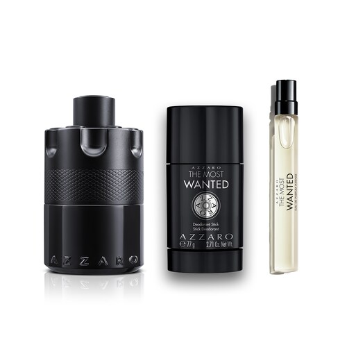 Estuche para Hombre The Most Wanted Edpi 100Ml + 77Gr Desodorante+ Edpi 10Ml  Azzaro