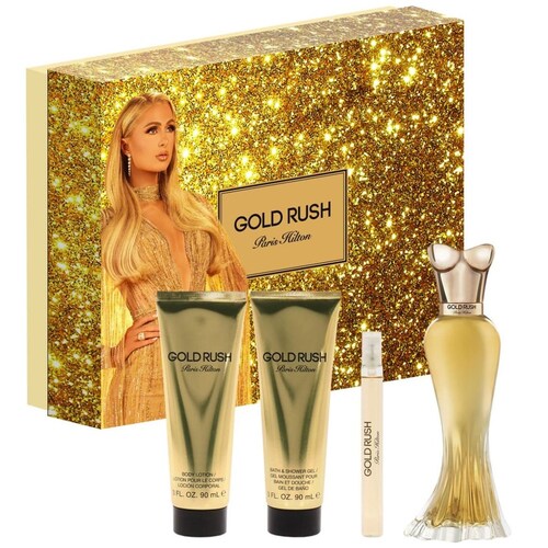 Set Paris Hilton Gold Rush Nacional para Mujer