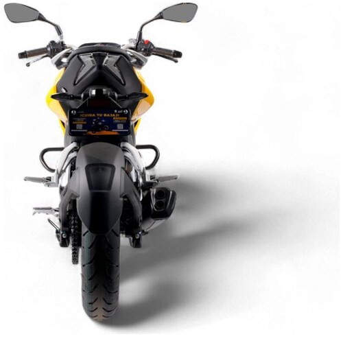 Motocicleta Bajaj Pulsar N250 Carburada Amarillo 2025