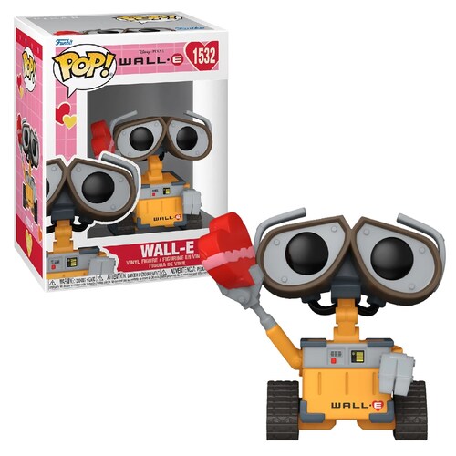 Funko Pop Disney: San Valentin - Wall e