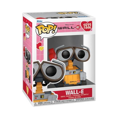 Funko Pop Disney: San Valentin - Wall e