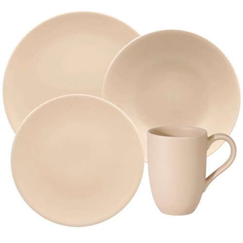 Vajilla de Cerámica 16 Pzas Oxford