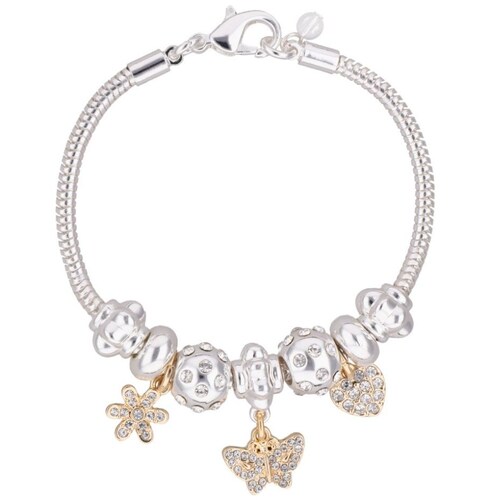 Pulsera Varias Formas Pavé Anne Klein