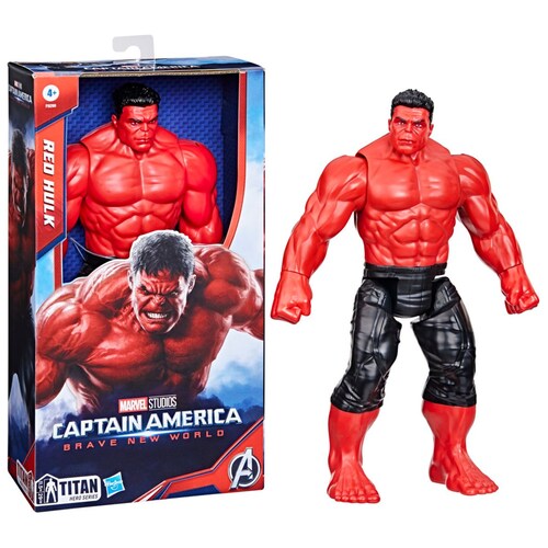Hulk Rojo Figura Titan Hero Hasbro