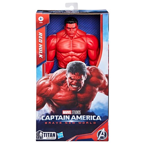 Hulk Rojo Figura Titan Hero Hasbro