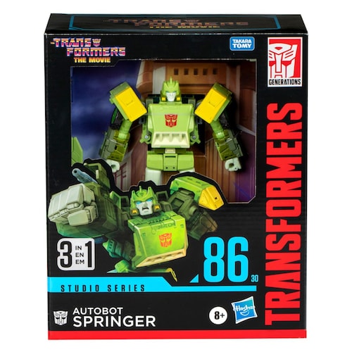 Figura de Acción Transformers Studio Series Clase Líder The Transformers: la Película - 86-30 Springer